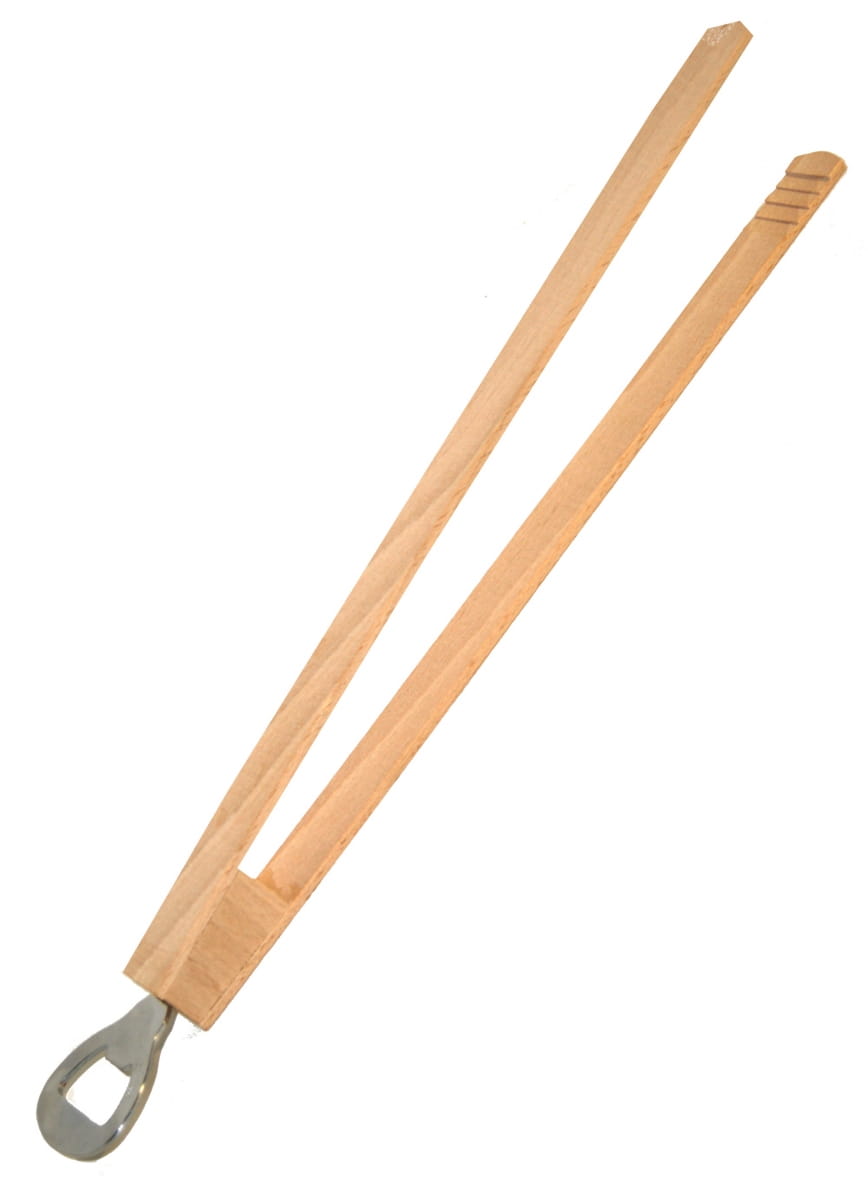 Barbecue tongs with bottle opener 32 cm | grill tongs | BBQ gripper | grill accessories | bottle opener | grilling