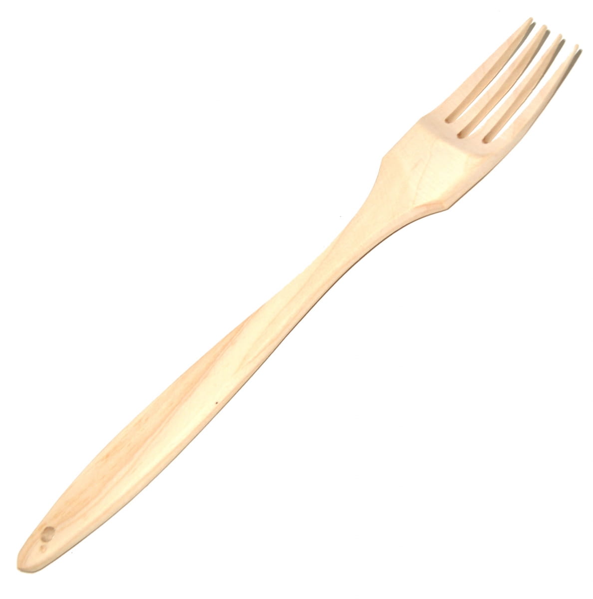 Birch wood fork 23 cm | Ecological wooden fork | Disposable biodegradable fork | Eco fork for gastronomy