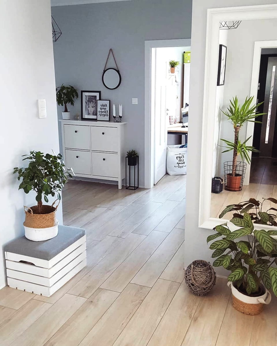 Pouf coffre ouvrant blanc PIN 80x40x35 cm | Banc en bois avec rangement | Coffre pour s'asseoir | Coffre de rangement blanc