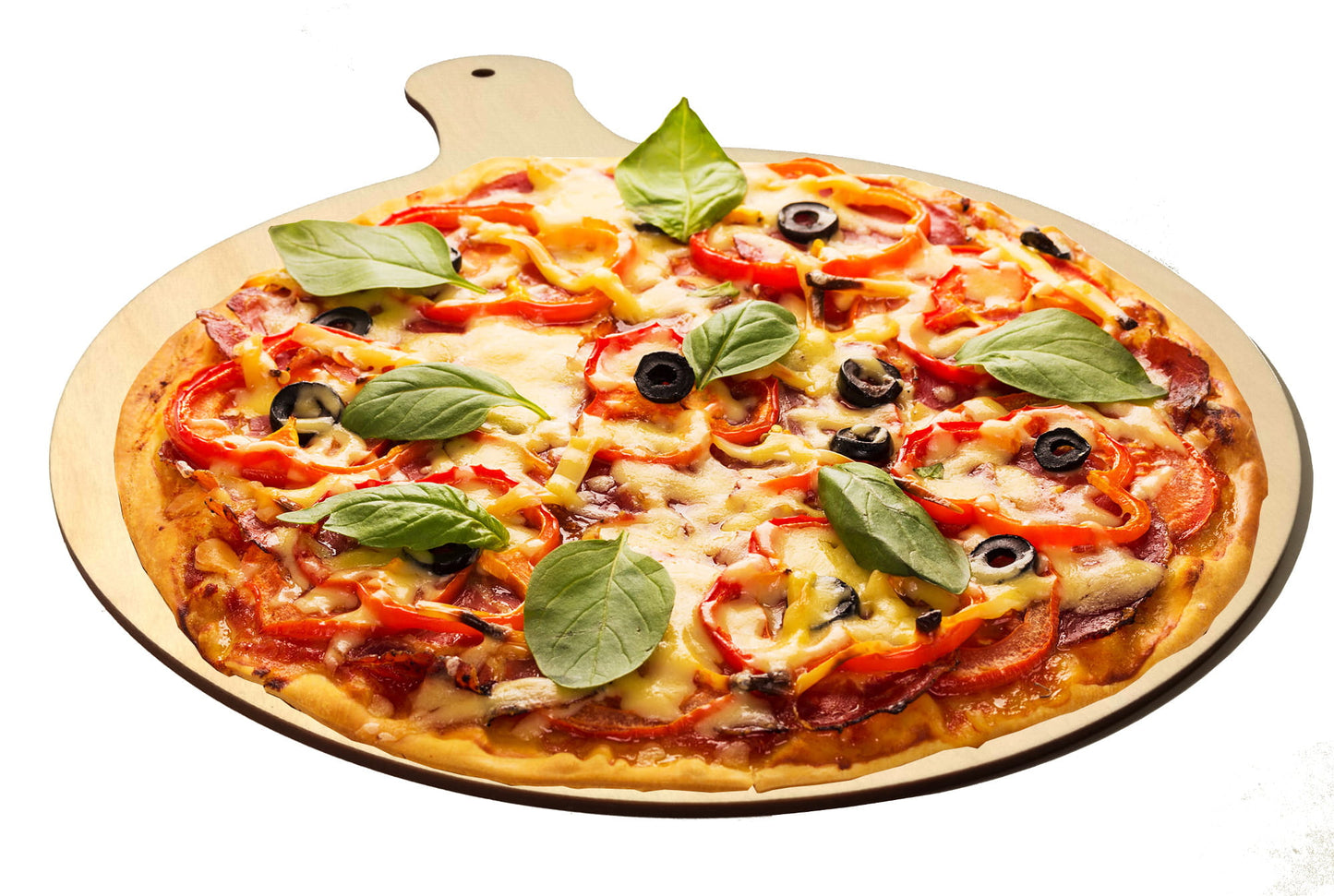 Pizza peel - wooden board | wooden baking shovel | wooden pizza serving tray | kitchen accessories for pizza