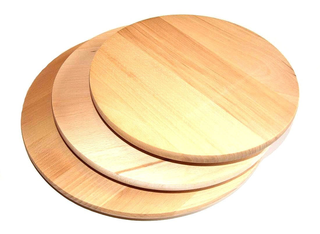 Wooden serving board Rotating 30 cm | Wooden rotating tray | Snack board | Rotating tray for cheese and cold cuts | Rotating plate