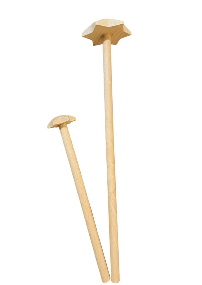 Wooden Kitchen Whisk 20 cm | Wooden Hand Whisk | Eco-friendly Kitchen Beater | Wooden Kitchen Accessory