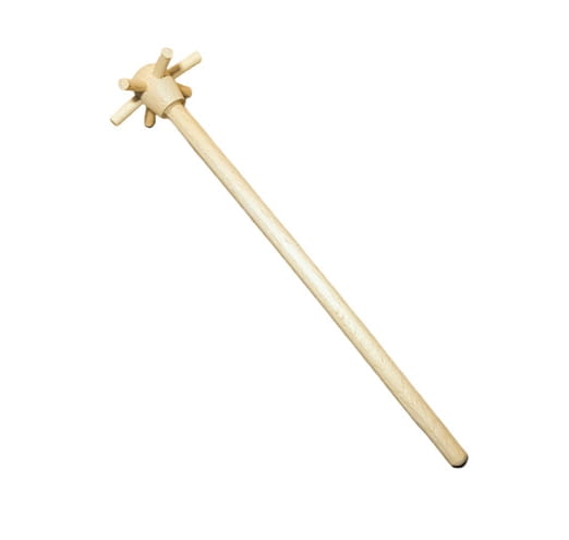 Wooden kitchen whisk - star 20 cm | hand wooden whisk | egg and dough beater | eco-friendly star whisk