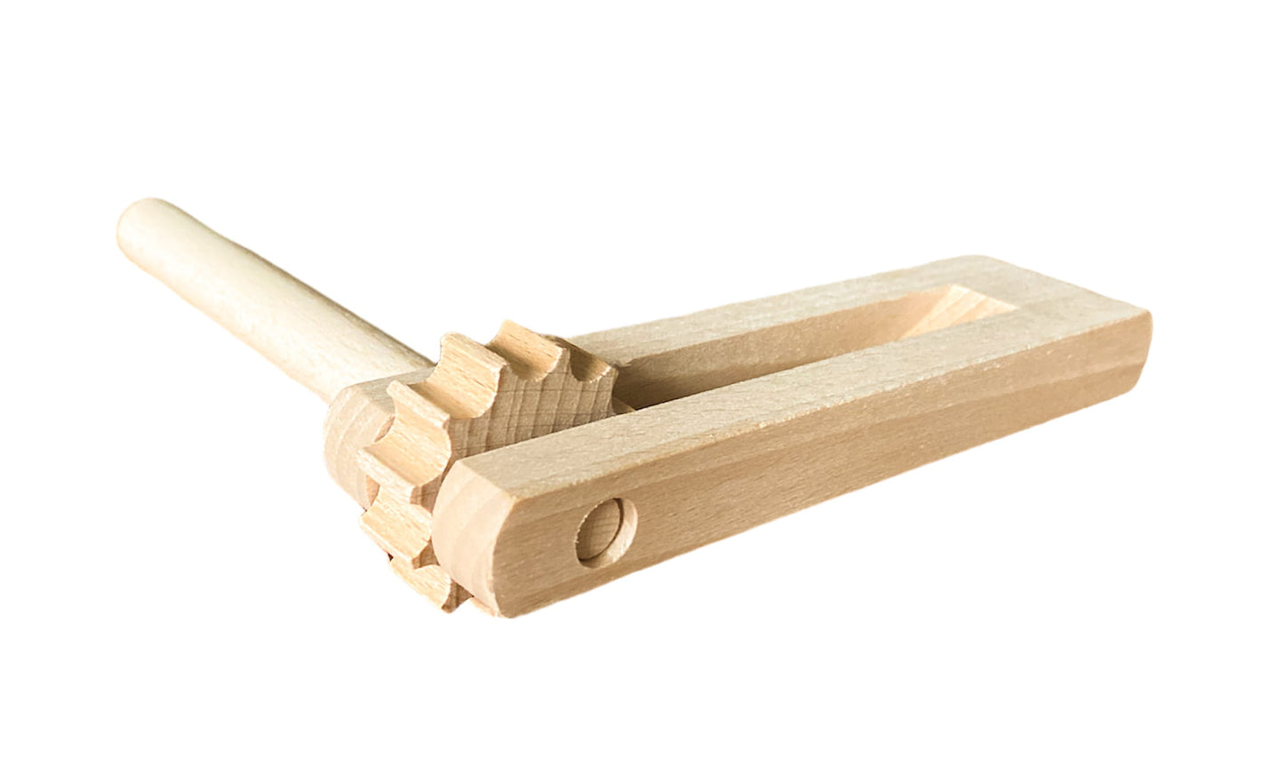 Wooden rattle | wooden instrument for children | wooden musical toy | wooden rattle | wooden noise maker