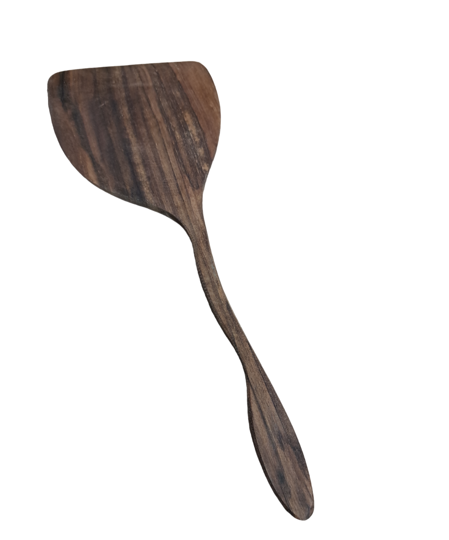 Walnut wood spatula 32 cm | Wooden spatula for frying | Natural kitchen spoon | Ecological kitchen utensils | Walnut