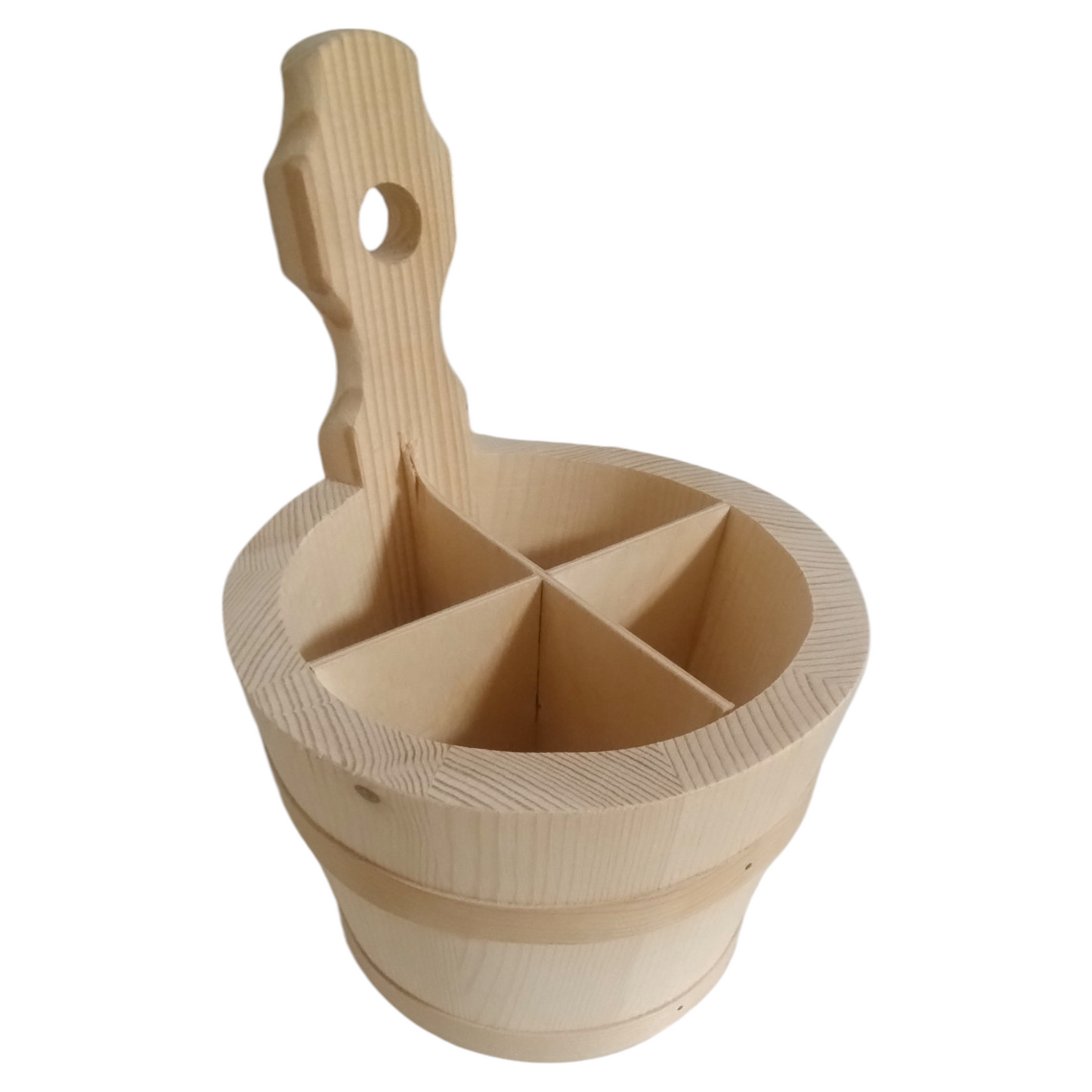 Wooden container - organizer for kitchen utensils | wooden kitchen stand | wooden box for accessories | wooden cutlery holder
