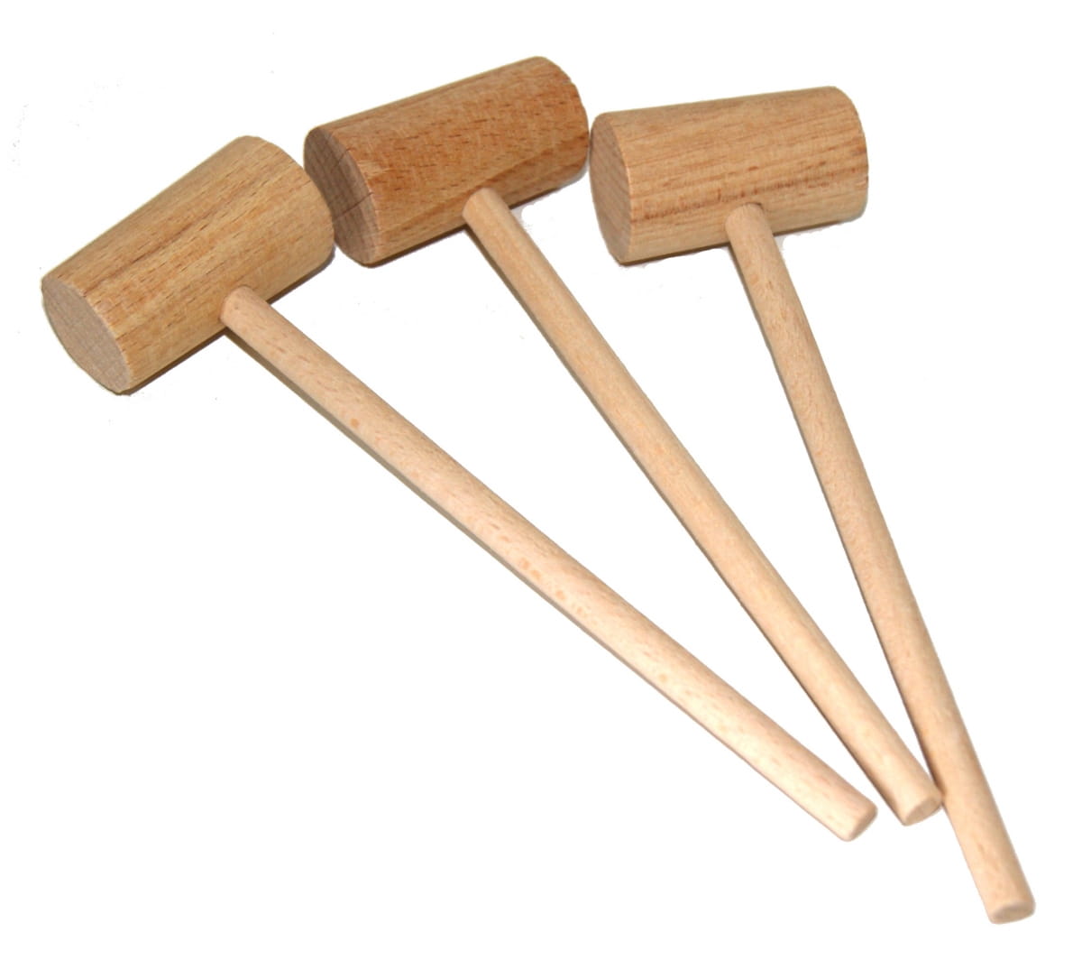 Mini wooden hammer 16 cm | Mini wooden hammer | Light wooden hammer | Small wooden hammer | Mini wooden hammer 16 cm