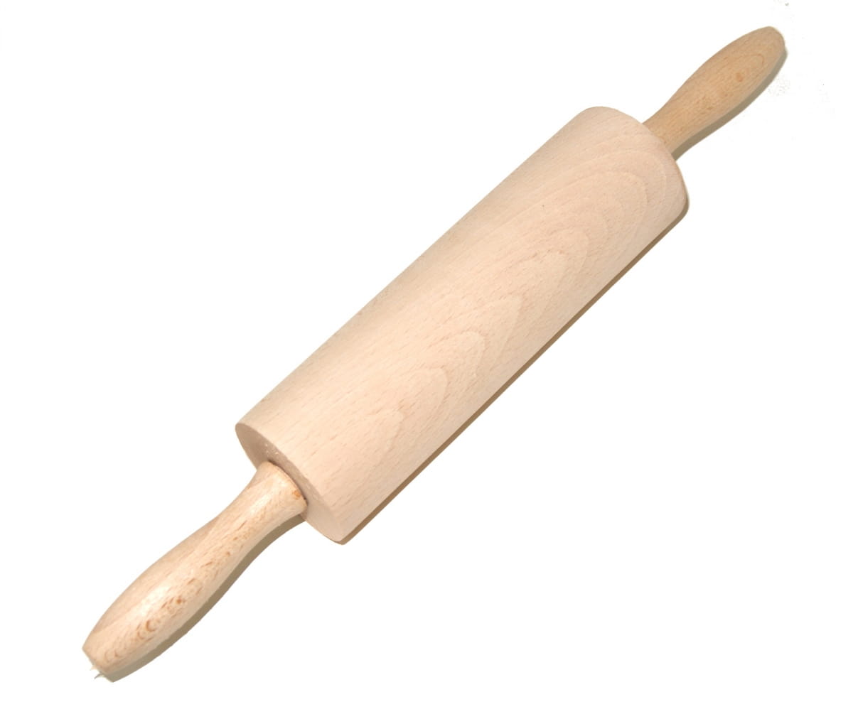 Rotating rolling pin 38 cm | wooden kitchen rolling pin | confectionery rolling pin | rolling pin for rolling dough | baking rolling pin | baking roller