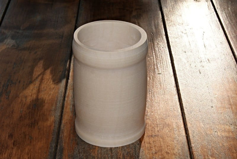 Tasse en bois sans anse | Tasse en bois | Tasse en bois écologique sans poignée | Petite tasse en bois naturel | Wooden cup without handle