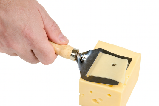 Nóż łopatkowy do sera z otworem do cięcia plasterków – Chłopcy z Rancza / Ranch Boys