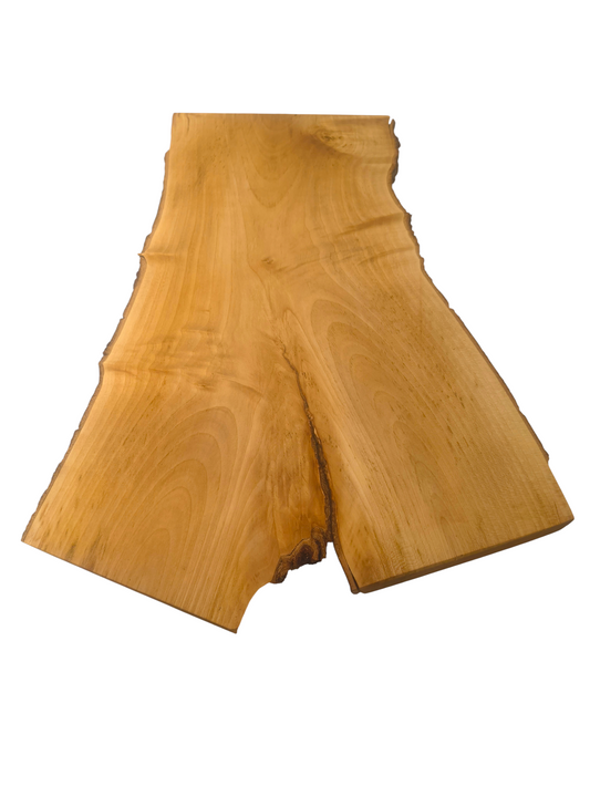 Deska z jawora | Deska z drewna jaworowego – unikatowa, olejowana, okorowana, naturalna, idealna do kuchni i serwowania