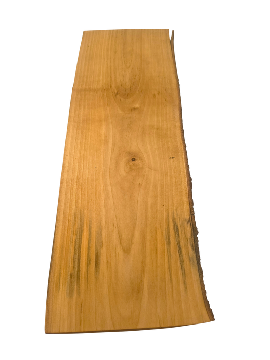 Deska z jawora | Deska z drewna jaworowego – unikatowa, olejowana, okorowana, naturalna, idealna do kuchni i serwowania