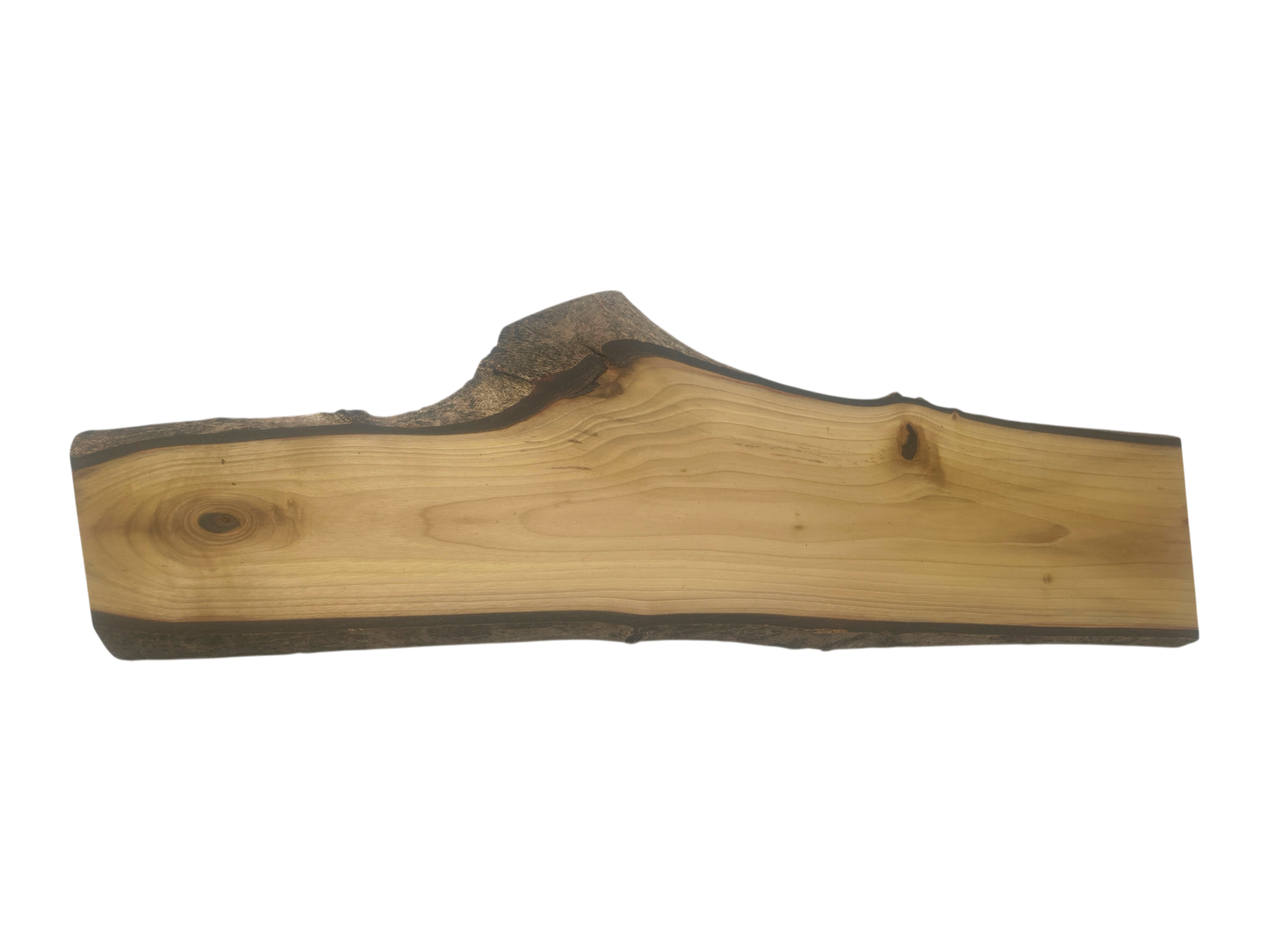 Deska z drewna orzecha włoskiego – unikatowa, olejowana, okorowana