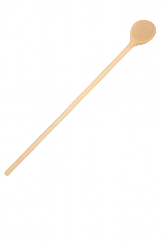 Drewniana łyżka kuchenna 35 cm z naturalnego drewna bukowego – Chłopcy z Rancza / Ranch Boys