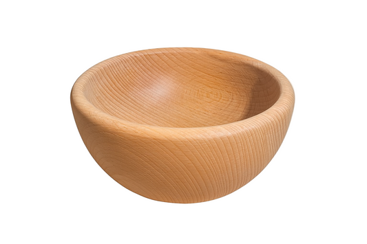 Miska 14 cm drewniana z parzonego buku – elegancja i natura w Twojej kuchni | Chłopcy z Rancza