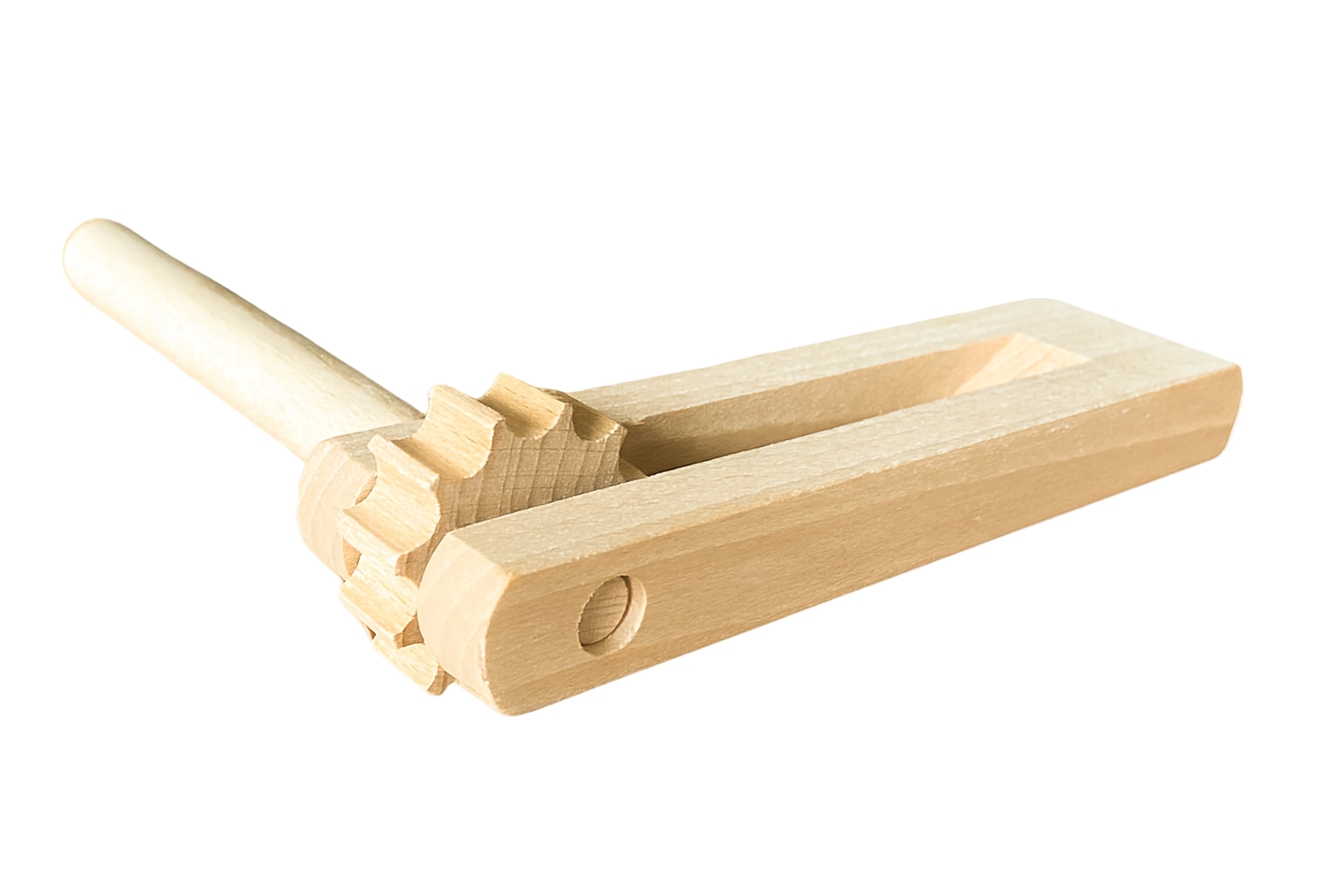 Drewniana Kołatka Terkotka - Muzyczna Zabawa Dla Dzieci. Wabienie zwierzyny.