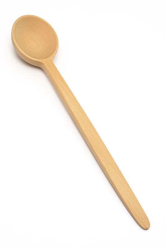 Warzecha drewniana 55 cm – praktyczna łyżka kuchenna do kotła i kuchni polowej – Chłopcy z Rancza