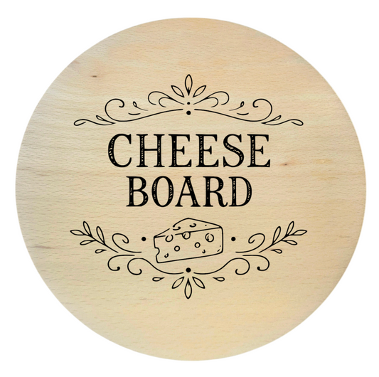 drewniana deska bukowa cheese board grawer deska do serwowania serów 20 cm