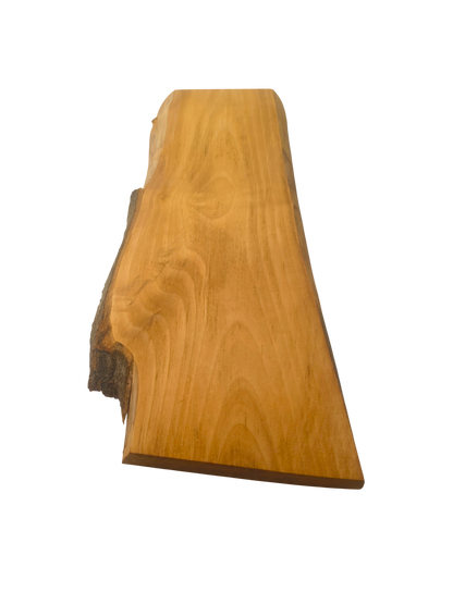 Deska z jawora | Deska z drewna jaworowego – unikatowa, olejowana, okorowana, naturalna, idealna do kuchni i serwowania