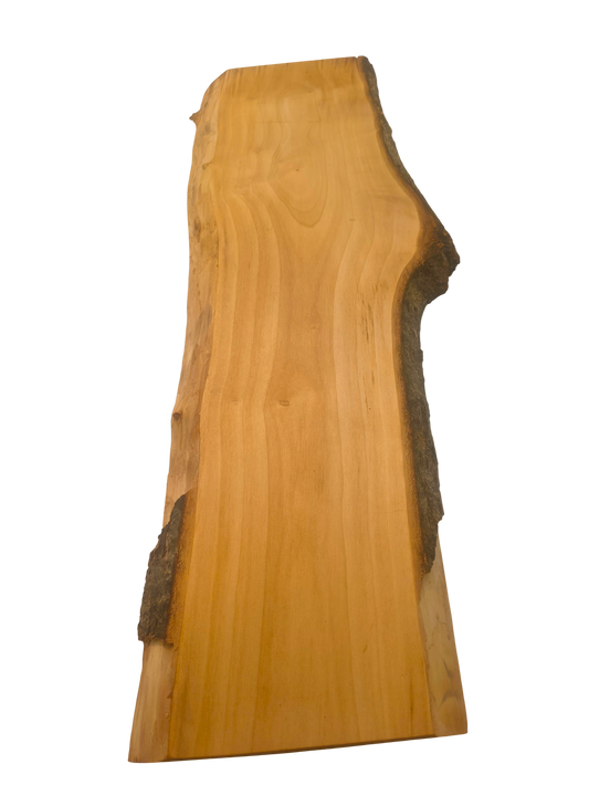Deska z jawora | Deska z drewna jaworowego – unikatowa, olejowana, okorowana, naturalna, idealna do kuchni i serwowania