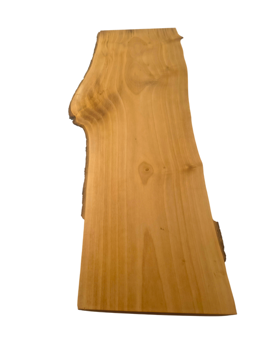 Deska z jawora | Deska z drewna jaworowego – unikatowa, olejowana, okorowana, naturalna, idealna do kuchni i serwowania