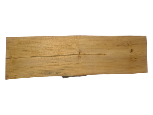 Deska z drewna jaworowego – unikatowa, olejowana, okorowana