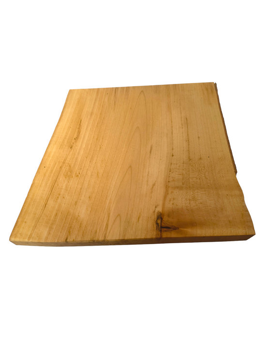 Deska z jawora | Deska z drewna jaworowego – unikatowa, olejowana, okorowana, naturalna, idealna do kuchni i serwowania