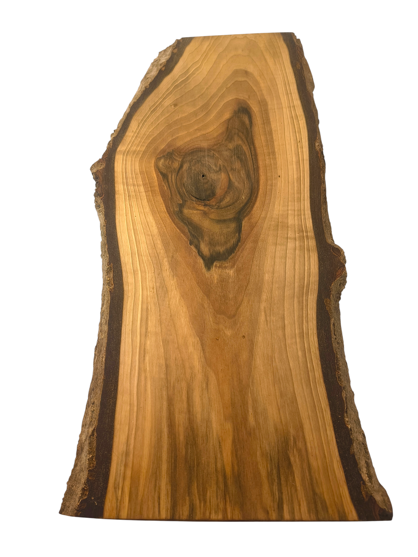 Deska z orzecha | Deska z drewna orzecha włoskiego – unikatowa, olejowana, okorowana, naturalna, idealna do kuchni i serwowania