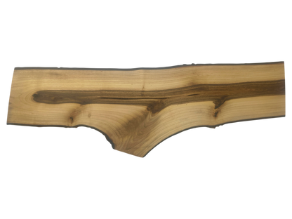 Deska z drewna orzecha włoskiego – unikatowa, olejowana, okorowana