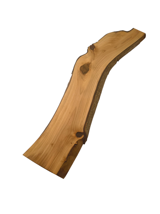 Deska z orzecha | Deska z drewna orzecha włoskiego – unikatowa, olejowana, okorowana, naturalna, idealna do kuchni i serwowania